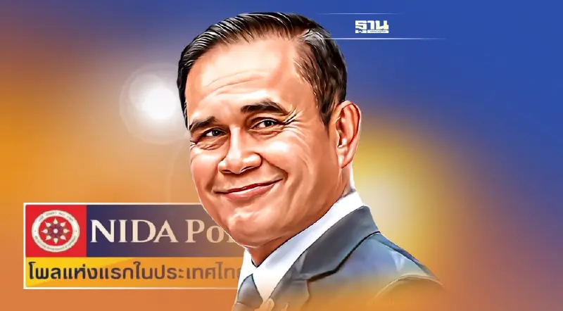 นิด้าโพลชี้ประชาชนส่วนใหญ่ 46% ยังเชื่อ“รัฐบาลบิ๊กตู่”จะอยู่ครบเทอม 4 ปี