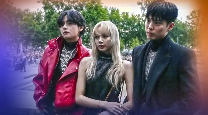 สุดปัง ! “ลิซ่า BLACKPINK -วี BTS-พัคโบกอม”ร่วมงานแฟชั่นโชว์ Celine 2023