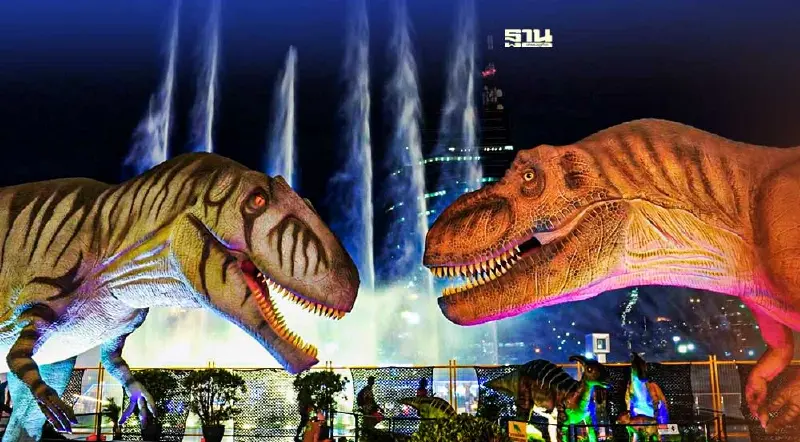 ตามไปดู “ไดโนเสาร์” ใหญ่ที่สุดในไทย ริมแม่น้ำเจ้าพระยา