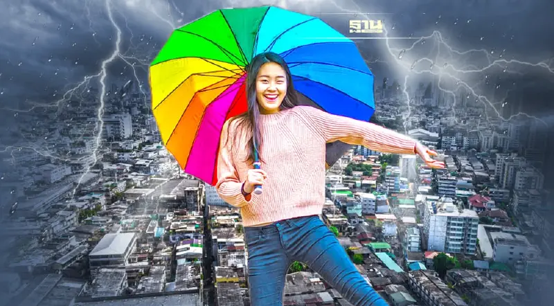 สภาพอากาศวันพรุ่งนี้ 45 จว.รวมทั้ง กทม.ฝนฟ้าคะนอง-ฝนตกหนักบางแห่ง