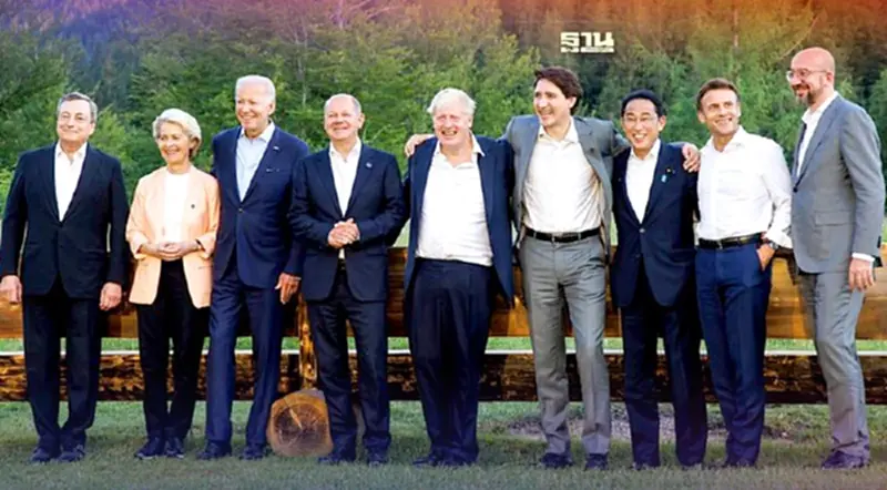 กลุ่ม G7 ประกาศตั้งงบ 5 พันล้านดอลลาร์ แก้ปัญหาวิกฤตอาหารโลก กลุ่ม G7 ประกาศตั้งงบ 5 พันล้านดอลลาร์ แก้ปัญหาวิกฤตอาหารโลก
