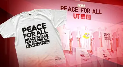 ยูนิโคล่ เปิดโปรเจค PEACE FOR ALL ระดมทุนหนุนสันติภาพโลก
