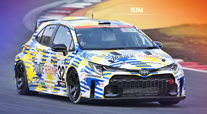 โตโยต้า โคโรลล่า พลังไฮโดรเจน ลุยศึก Super Taikyu Series Endurance 24 โตโยต้า โคโรลล่า พลังไฮโดรเจน ลุยศึก Super Taikyu Series Endurance 24