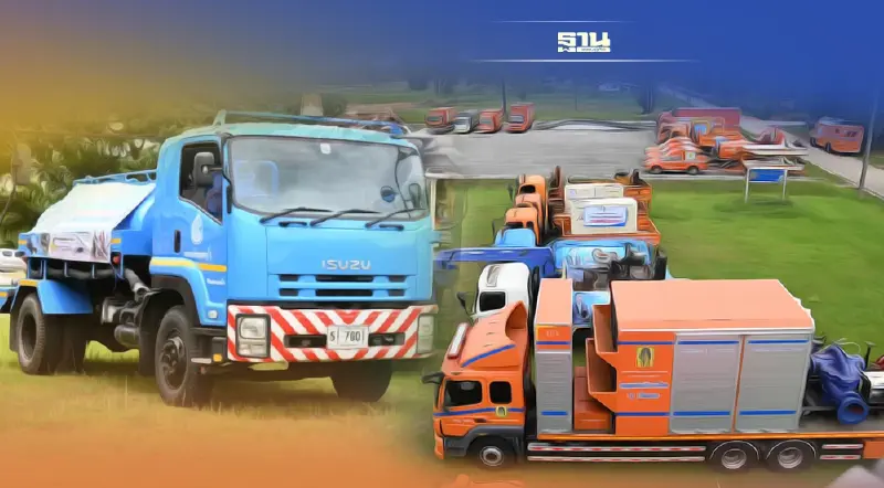 รับมือวิกฤตน้ำ ซ้อมใหญ่ ศูนย์ส่วนหน้าแผนเผชิญเหตุ 4 ภาค