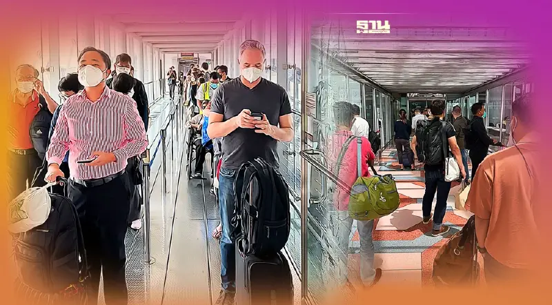 ผู้โดยสารโวยสนามบินสุวรรณภูมิ GATE  เสีย ต้องยืนออออกไม่ได้ ทอท.แจงแล้ว