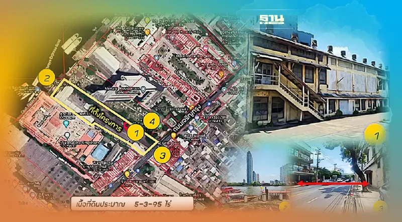 ยสท. เปิดประมูลเช่าที่ดิน 30 ปี ย่านธุรกิจ-ริมเจ้าพระยา-เขตเศรษฐกิจฯ