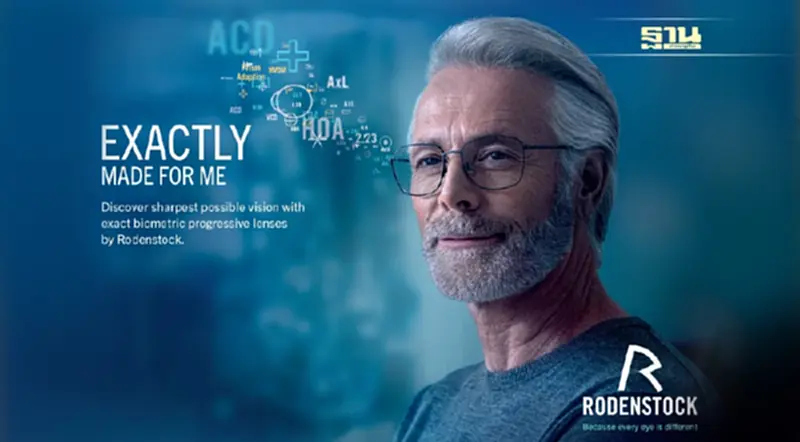 Rodenstock เปิดตัว B.I.G. NORM™ แว่นตาอัจฉริยะไบโอเมตริก Rodenstock เปิดตัว B.I.G. NORM™ แว่นตาอัจฉริยะไบโอเมตริก