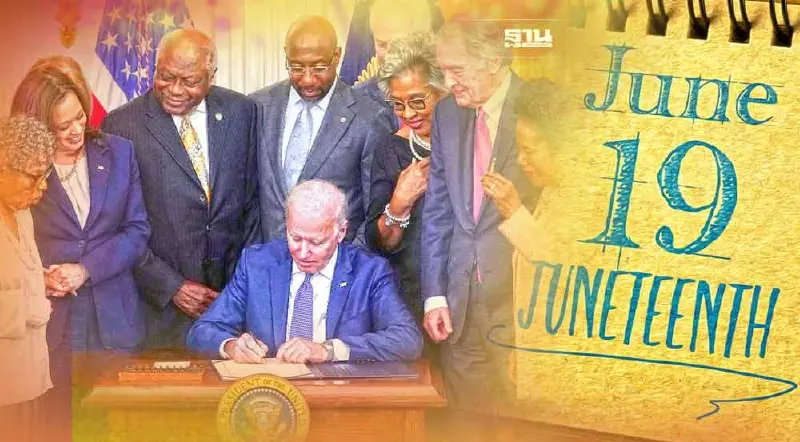 วันหยุดใหม่ "จูนทีนธ์" (Juneteenth) 19 มิ.ย. สำคัญอย่างไรในสหรัฐอเมริกา