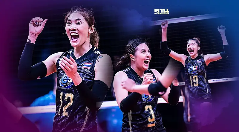 ผลวอลเลย์บอลหญิงวันนี้ ไทย พบ โปแลนด์ เนชั่นส์ลีก2022 อัพเดทที่นี่