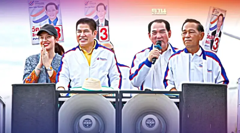 ‘ธรรมนัส'ระดมแกนนำพรรคเศรษฐกิจไทย ปูพรมลุยหาเสียงคึกคัก ช่วย 'หมอรวย' ‘ธรรมนัส'ระดมแกนนำพรรคเศรษฐกิจไทย ปูพรมลุยหาเสียงคึกคัก ช่วย 'หมอรวย'
