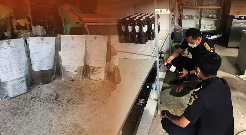 สารวัตรเกษตร-ตร.บุกโคราช อายัดของค่า 2 แสน ขายชีวภัณฑ์ไม่ขึ้นทะเบียน