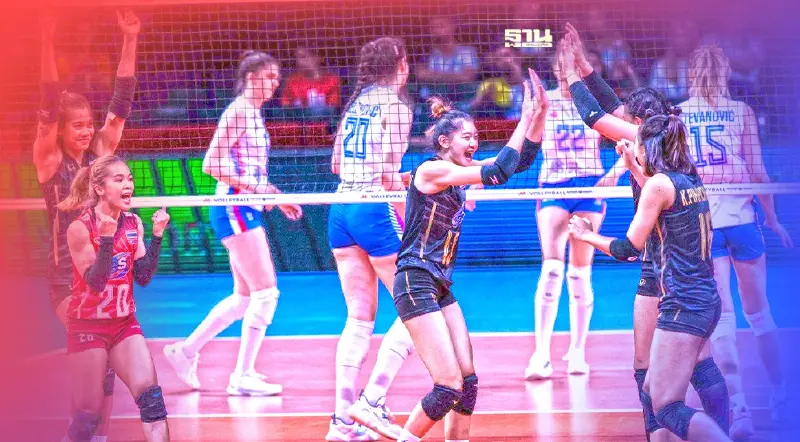 ไฮไลท์ วอลเลย์บอลหญิงทีมชาติไทย โค่น เซอร์เบีย ศึกเนชันส์ลีก2022