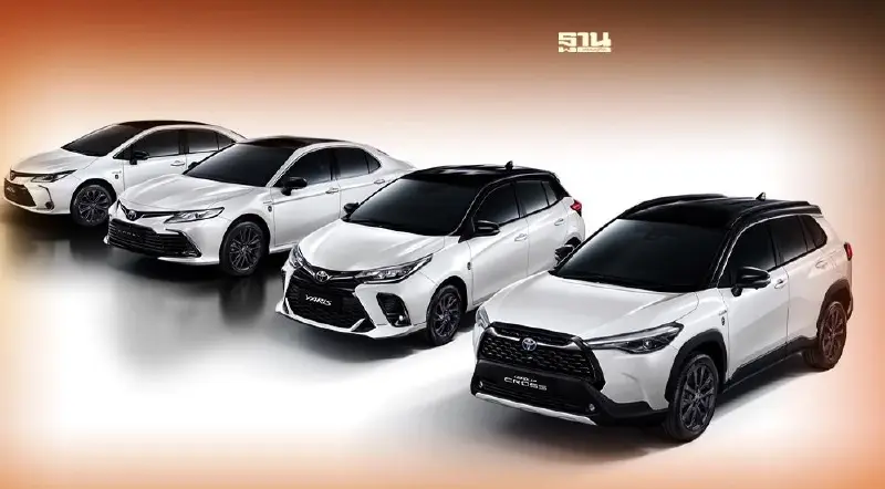 โตโยต้า เปิดราคา Toyota Yaris - Corolla Altis - Corolla Cross - Camry รุ่นฉลอง 60 ปี