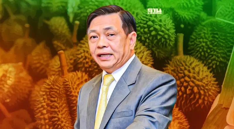 "อลงกรณ์” แจงปัญหาทุเรียนไทยไร้คุณภาพส่งออกไปจีน