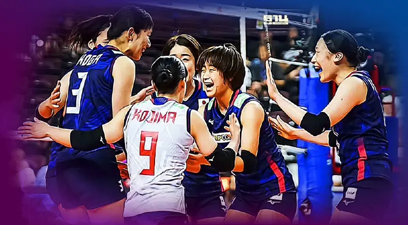 เปิดสถิติ สุดทึ่ง วอลเลย์บอลหญิง “ญี่ปุ่น” ทีมเดียวที่ไร้พ่าย