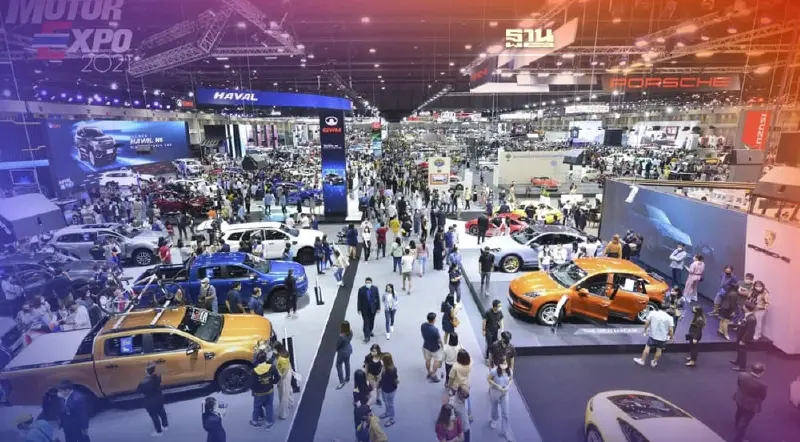อีเวนต์ยานยนต์ปลายปี MOTOR EXPO คึก ค่ายรถแห่จองพื้นที่
