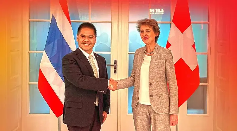 "ไทย - สวิส" จับมือขับเคลื่อน "ข้อตกลงปารีส" สู่เป้าหมาย Net Zero