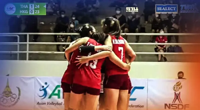 ผลวอลเลย์บอลวันนี้ ทีมชาติไทยU20 ชนะ ฮ่องกง ประเดิม"ปริ๊นเซส คัพ"