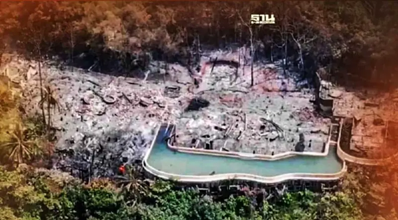 จ่อออกหมายจับ 4 ราย ปิดคดีไฟไหม้ ‘โซเนวา’เกาะกูด" จ่อออกหมายจับ 4 ราย ปิดคดีไฟไหม้ ‘โซเนวา’เกาะกูด"