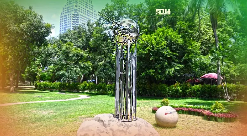 ปรับปรุงประติมากรรมสัญลักษณ์มิตรภาพไทย-สวิส ครบรอบความสัมพันธ์ 90 ปี