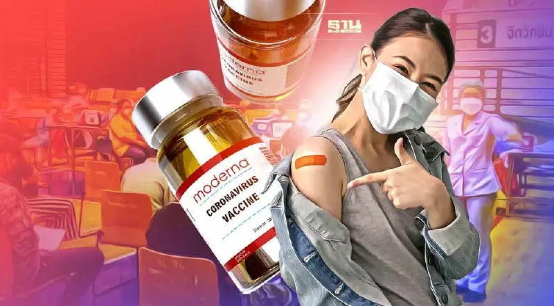ขยายเวลาฉีด'โมเดอร์นา'เข็ม 3,4 ฟรี ถึง 31 ก.ค. ศูนย์ฉีดวัคซีน ไทย-ญี่ปุ่น