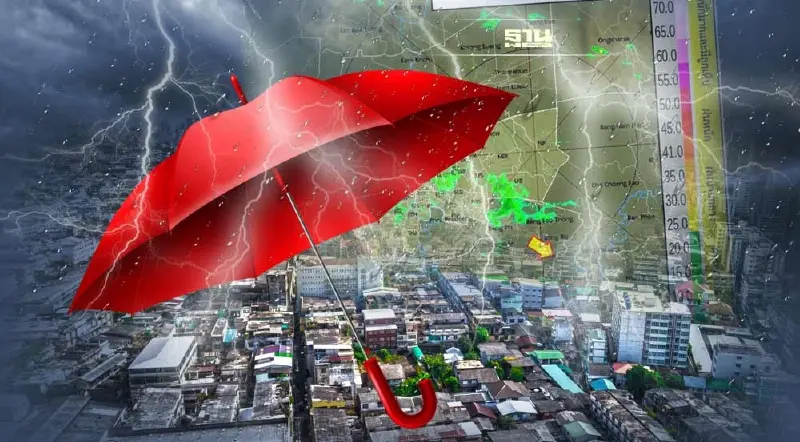 เรดาร์กทม.ตรวจพบกลุ่มฝนบริเวณ"กรุงเทพฯ-ปริมณฑล"หลายพื้นที่ อัพเดทล่าสุด