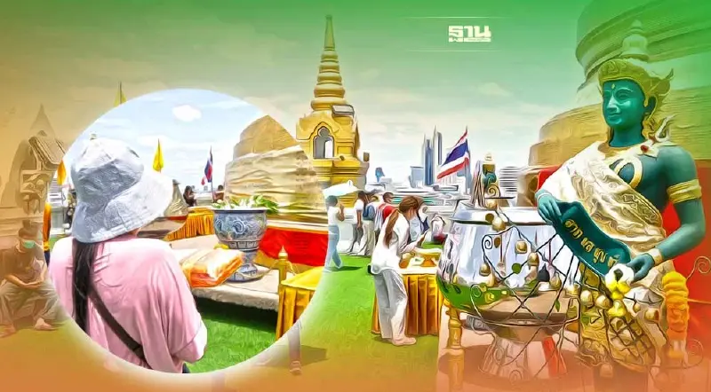 ประมวลภาพ "วันเข้าพรรษา 2565" ประชาชนหลั่งไหลเข้าวัดทำบุญ