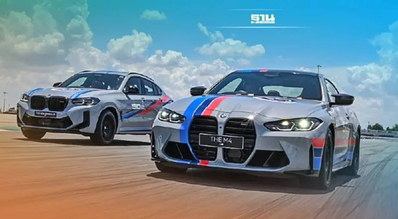 BMW ฉลอง 50 ปี M จับตัวแรงตะบันบนสนามแข่ง BMW ฉลอง 50 ปี M จับตัวแรงตะบันบนสนามแข่ง