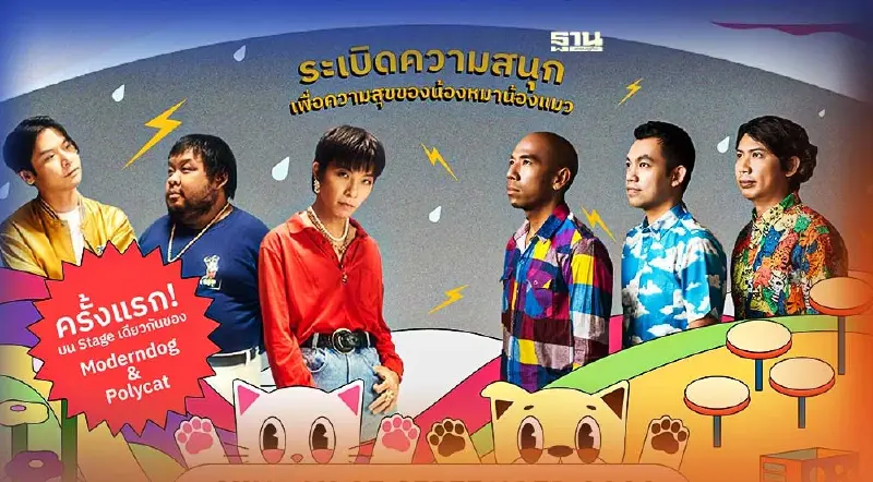 MAJOR เอาใจทาสหมา-แมว จัดคอนเสิร์ต RAINING CATS & DOGS