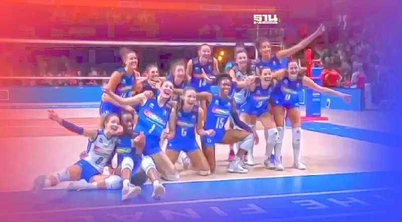 "วอลเลย์บอลหญิงอิตาลี" ฟอร์มดุ ชนะตุรกี เข้าชิงVNL2022 กับบราซิล