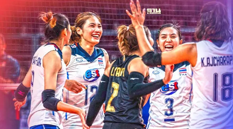 ข่าวดี "วอลเลย์บอลหญิงไทย" อันดับโลกล่าสุด ขยับขึ้นแซงเบลเยียม