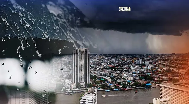 พยากรณ์อากาศวันที่ 30 ก.ค.-3 ส.ค.ไทยฝนเพิ่มกับมีฝนตกหนัก ระวังลมกระโชกแรง