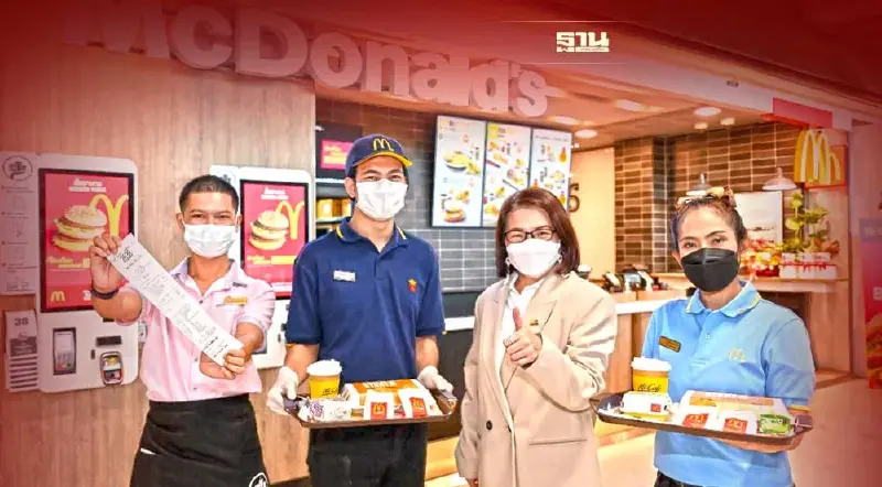 เปิดแล้ว "แมคโดนัลด์"  สาขา "สนามบินสุวรรณภูมิ" พร้อมชิงกำลังซื้อนักเดินทาง