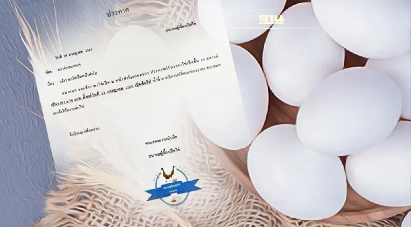 จ๊าก วันพรุ่งนี้ ราคาไข่เป็ดขึ้นอีก 10 สตางค์ เป็นราคา 4.70 บาทต่อฟอง