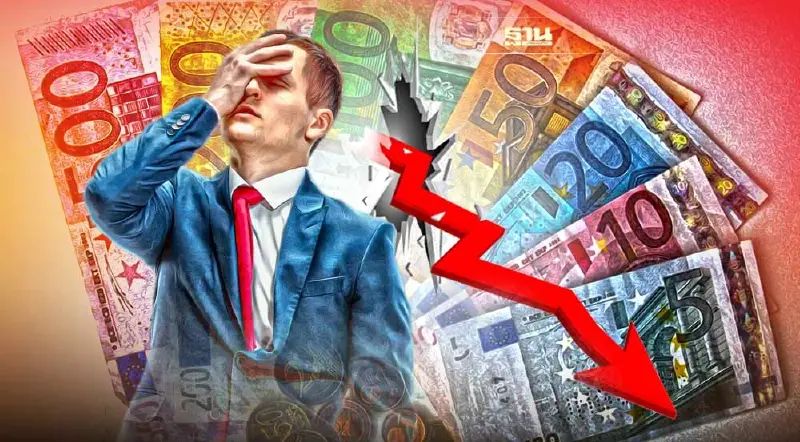 แนวโน้มเศรษฐกิจถดถอยทุบค่าเงินยูโร ทรุดต่ำสุดในรอบ 20 ปี