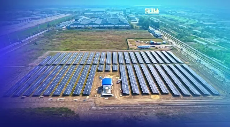 ไทยเอเชีย แปซิฟิคฯ ติดโซลาร์เซลล์นำพลังงานไฟฟ้าทดแทผลิตเครื่องดื่ม