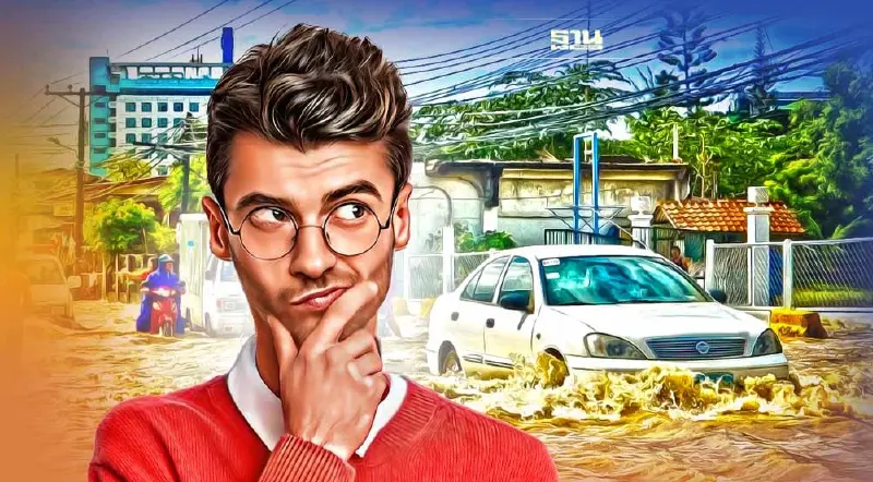 6 เทคนิค ขับรถลุยน้ำท่วม รถไม่ดับ-เครื่องไม่พัง