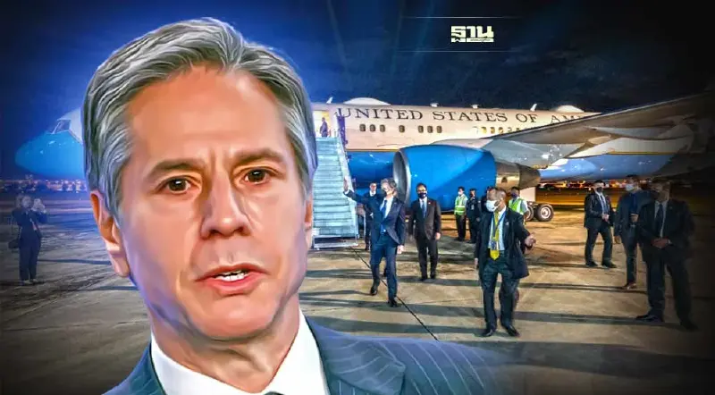 "บลิงเคน" รมว.ต่างประเทศสหรัฐถึงไทยแล้ว หารือนายกฯ ถกความร่วมมือวันนี้