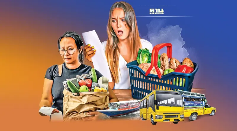 ค่าครองชีพพุ่งขนส่งสุดอั้น สินค้า-ค่าโดยสารพาเหรดขึ้นยกแผง