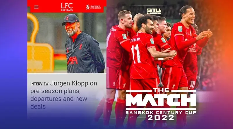 อัพเดท โปรแกรม “ลิเวอร์พูล” ศึกแดงเดือดในไทย