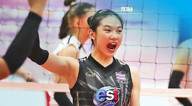 ข่าวดี "วอลเลย์บอลหญิงไทยU20" ทะลุเข้ารอบรองชนะเลิศชิงแชมป์เอเชีย