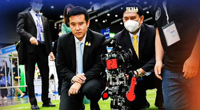 “ชัยวุฒิ” เปิดงานหุ่นยนต์โลก หลังไทยเจ้าภาพจัดปูทางต่อยอดสมาร์ทซิตี้ “ชัยวุฒิ” เปิดงานหุ่นยนต์โลก หลังไทยเจ้าภาพจัดปูทางต่อยอดสมาร์ทซิตี้