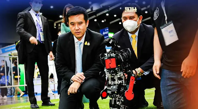 “ชัยวุฒิ” เปิดงานหุ่นยนต์โลก หลังไทยเจ้าภาพจัดปูทางต่อยอดสมาร์ทซิตี้ “ชัยวุฒิ” เปิดงานหุ่นยนต์โลก หลังไทยเจ้าภาพจัดปูทางต่อยอดสมาร์ทซิตี้