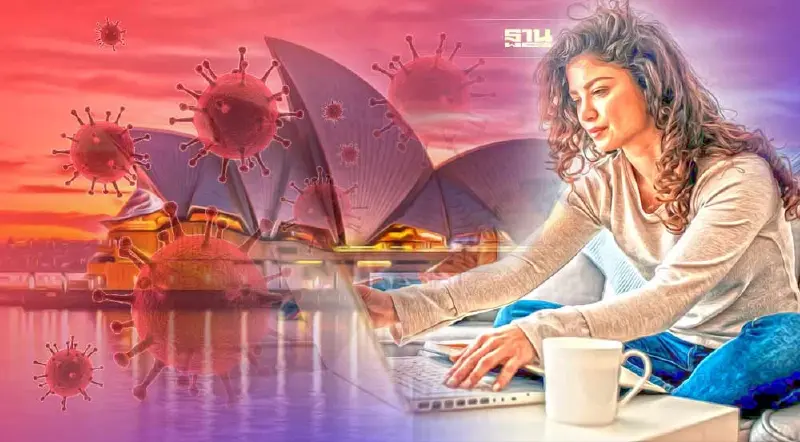 ออสเตรเลียวอนปชช.ทำงานจากบ้าน หลังผู้ป่วยโควิดล้นโรงพยาบาลอีกครั้ง