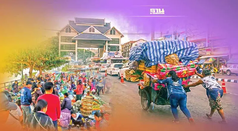 ค้าชายแดนฝ่าอุปสรรค เพื่อนบ้านอ่วมพิษเศรษฐกิจโลก 