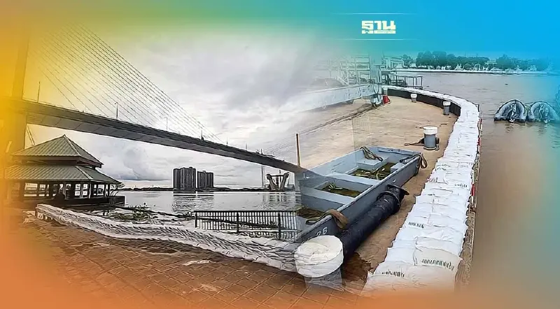 กทม.เตรียมพร้อมรับมือน้ำหนุน อุดจุดฟันหลอ-เสริมคันกันน้ำสูงขึ้น