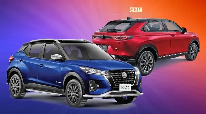 Honda HR-V รอส่งมอบต้นปี 2566 Nissan Kicks ลดราคาสู้