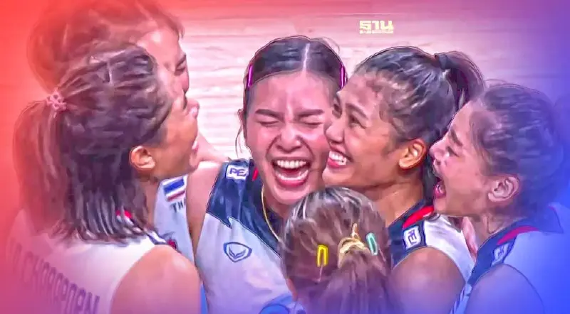 วอลเลย์บอลไทย แพ้ ตุรกี "สร้างประวัติศาสตร์ใหม่" จบที่รอบ8ทีมสุดท้ายVNL
