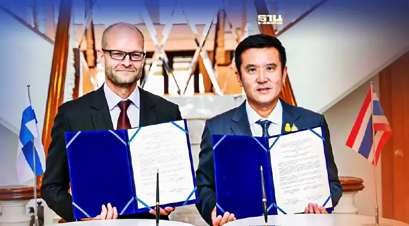 “ชัยวุฒิ” เอ็มโอยูไทย-ฟินแลนด์ต่อยอดร่วมมือดิจิทัล