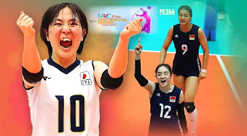 โปรแกรมถ่ายทอดสด วอลเลย์บอลu20 วันนี้ จีน vs ญี่ปุ่น ไทย vs เกาหลีใต้